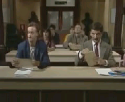 MR. Bean Exam Cheating